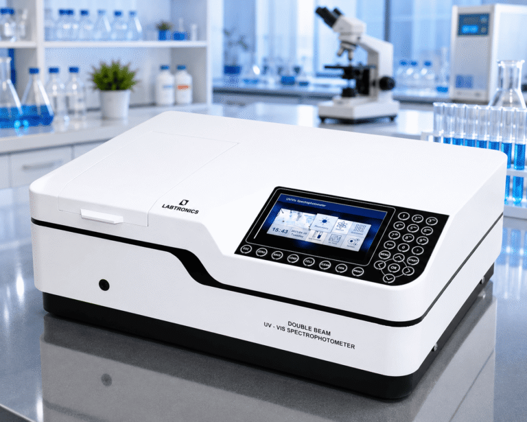 Double Beam UV-VIS Spectrophotometer – (2 Cell Holder)
