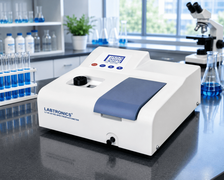 Single Beam Microprocessor UV-VIS Spectrophotometer