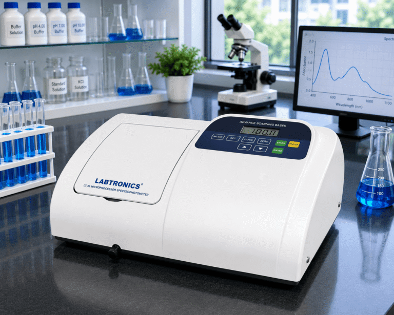 Microprocessor Spectrophotometer (Scanning Based)