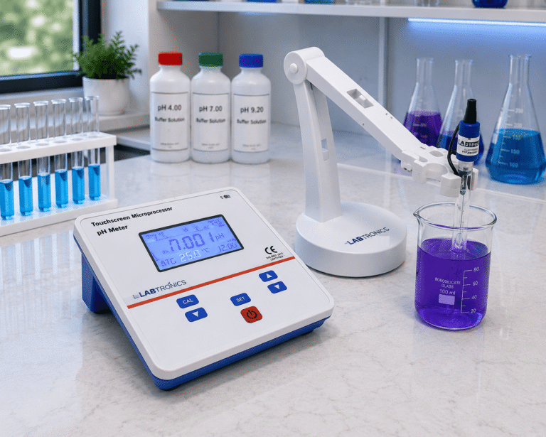 Microprocessor Conductivity/TDS/Salinity/Temp. Meter