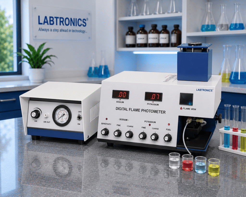 Digital Flame Photometer (Dual Channel)