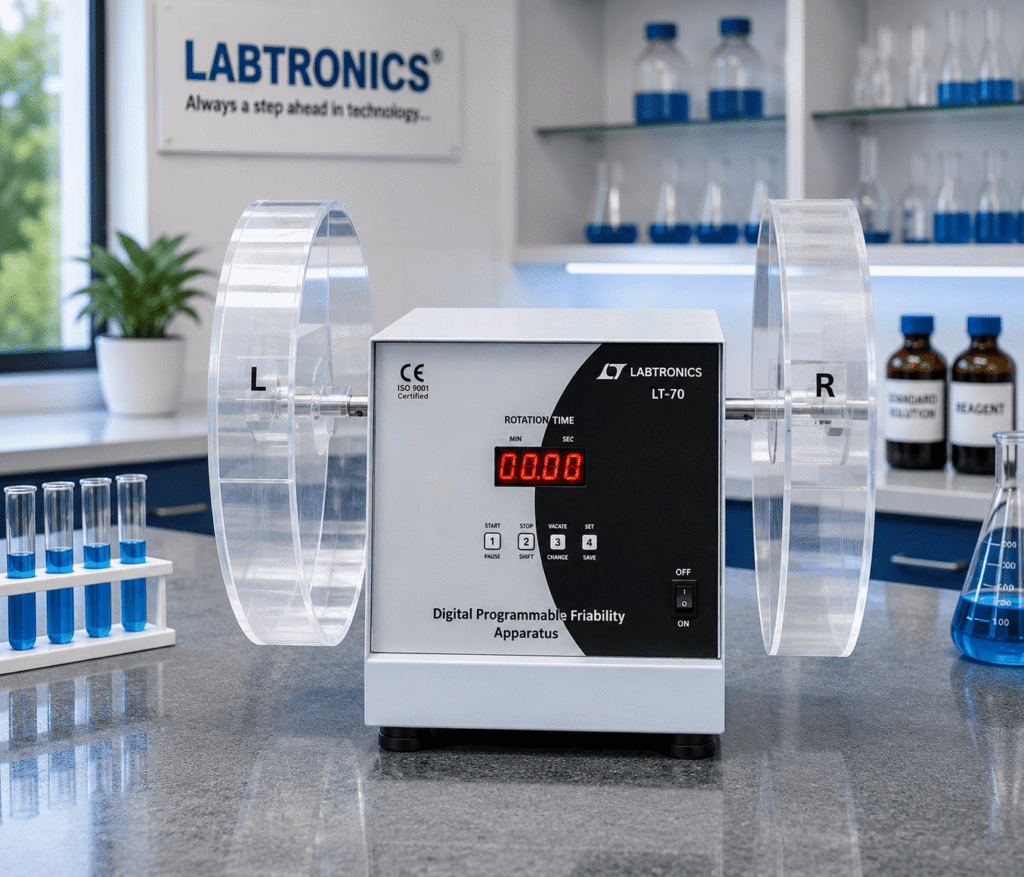 Digital Friability Test Apparatus (Double Drum)