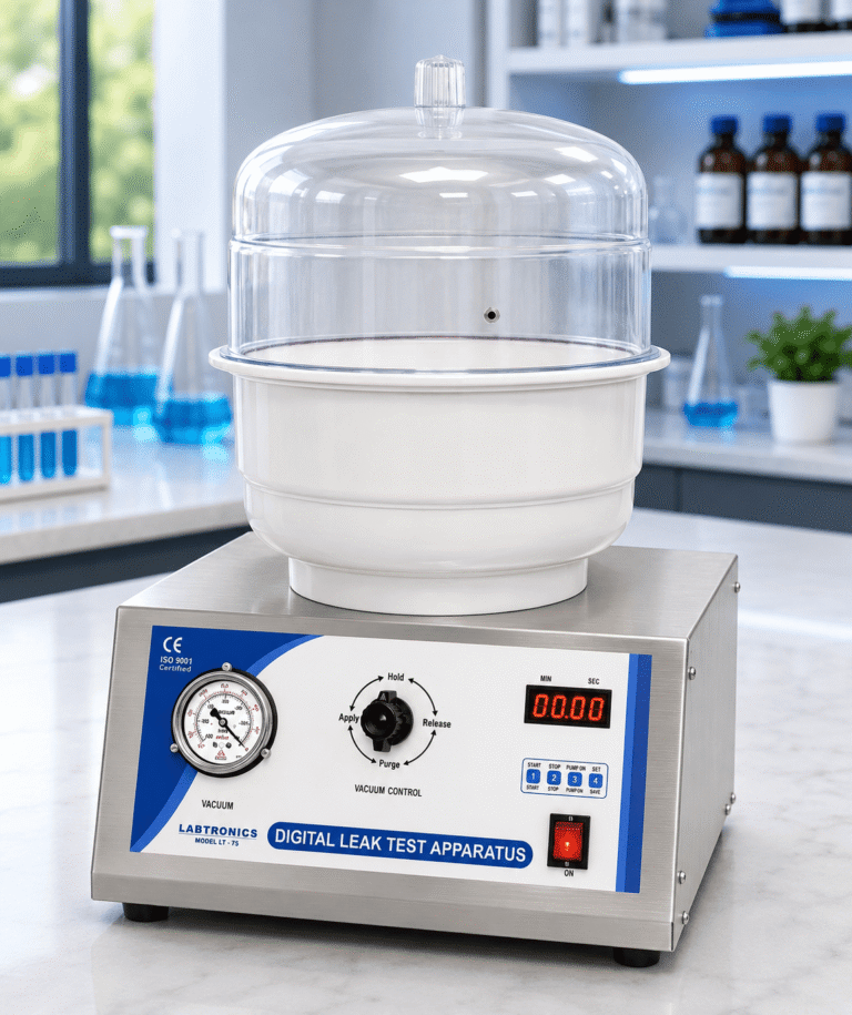 Digital Leak Test Apparatus (12″ Desiccator)