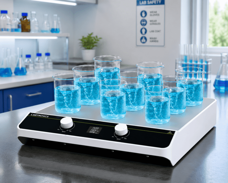 Multi Position Magnetic Stirrer (9 STIRRING POINTS)