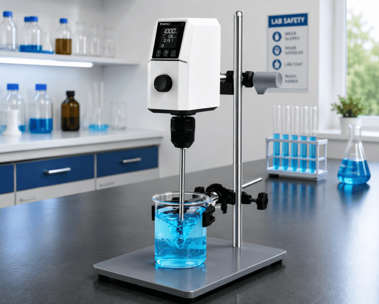 Digital Over Head Stirrer (CAPACITY 20 LITRES)